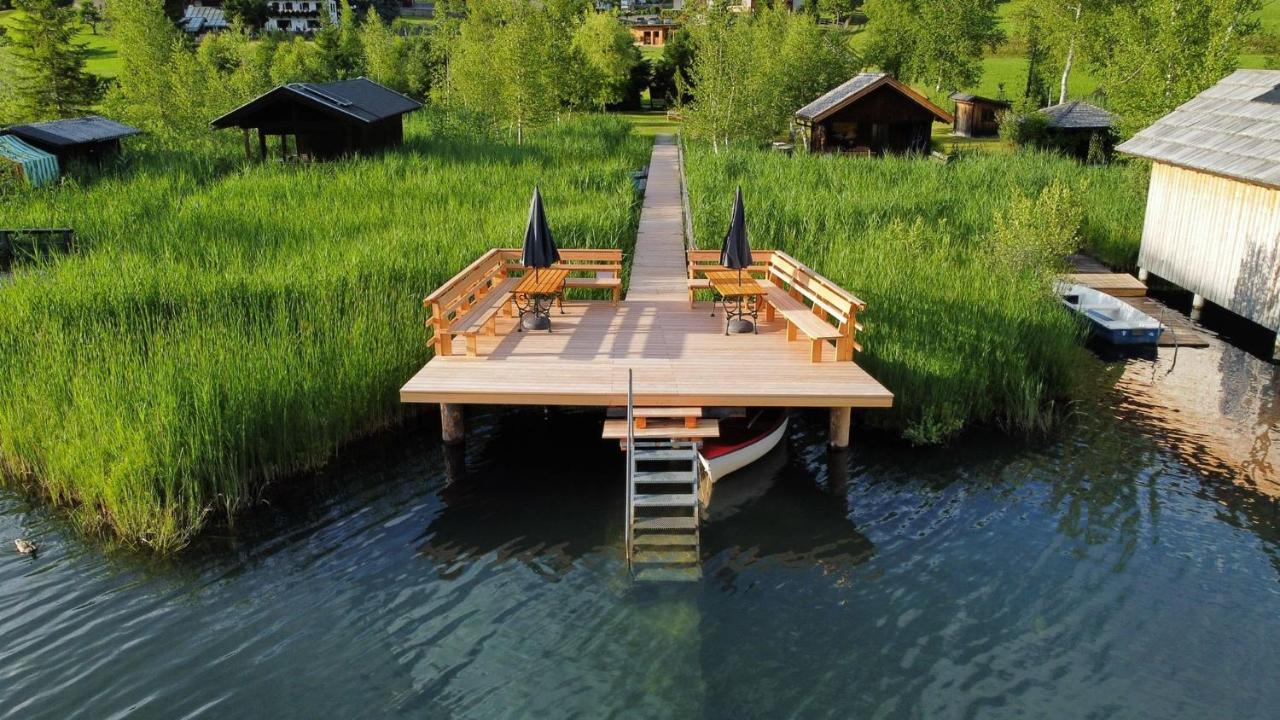Ferienhaus Holzer Weissensee Ngoại thất bức ảnh